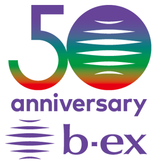 ｂ-ｅｘ50周年ロゴ