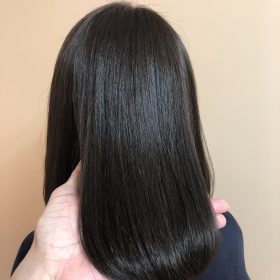 【ナチュラル仕上がり！？】スロウカラーのマットとティントバーのサワーグリーンとジェイドグリーンでオリーブアッシュ♪