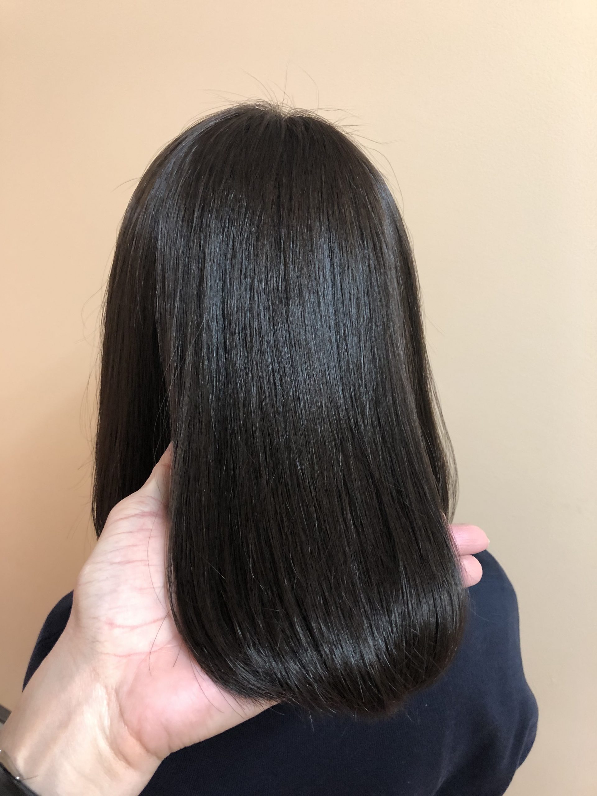 【ナチュラル仕上がり!?】スロウカラーのマットとティントバーのサワーグリーンとジェイドグリーンでオリーブアッシュ♪