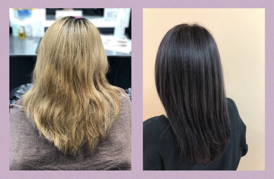 【一気にトーンダウン】ティントバーのウルトラマリンとロイヤルパープルにスモークの相性が抜群に良い♪