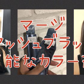 【マージ・オススメ】アッシュブラックが万能すぎて使いやすい♪