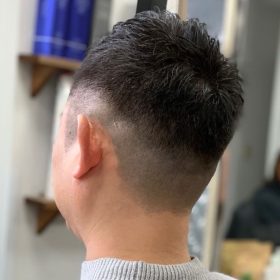 アッシュグレー メンズ ブリーチなし