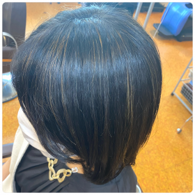 白髪を外国人風に染める