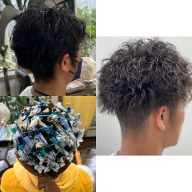神奈川横浜港北区ツイストスパイラルパーマ上手い