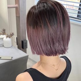 ピンクラベンダーのグラデーションカラー