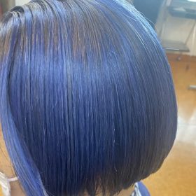 白髪生かしカラー仕上がり