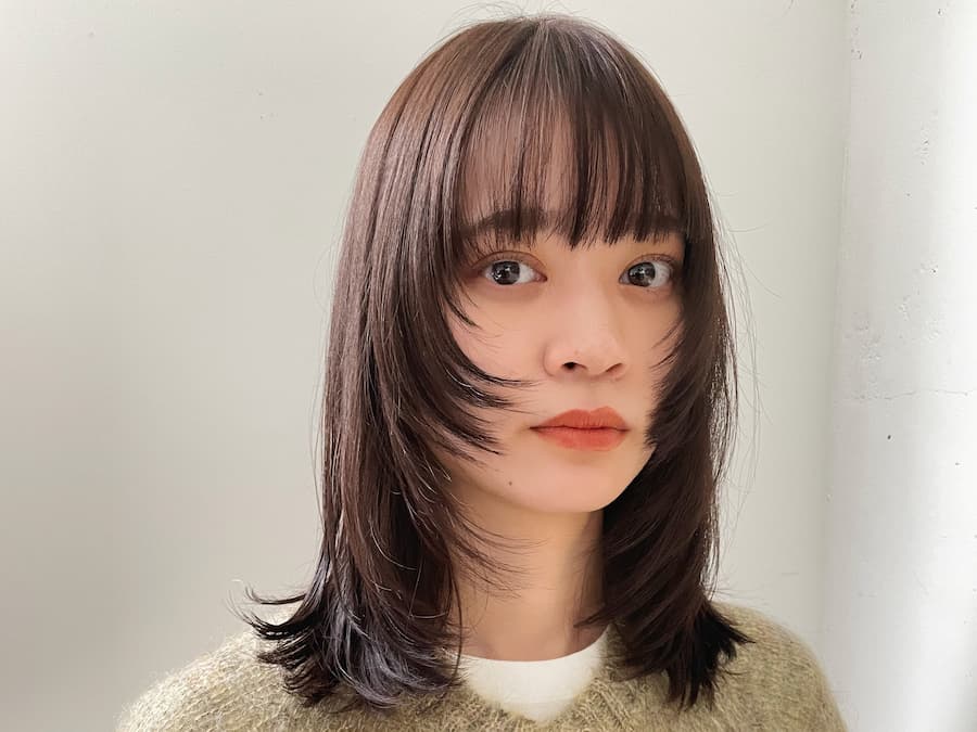 アッシュブラウンのローライト