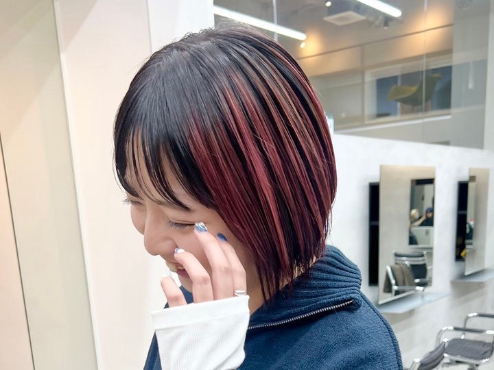 ハイライトとの組み合わせ