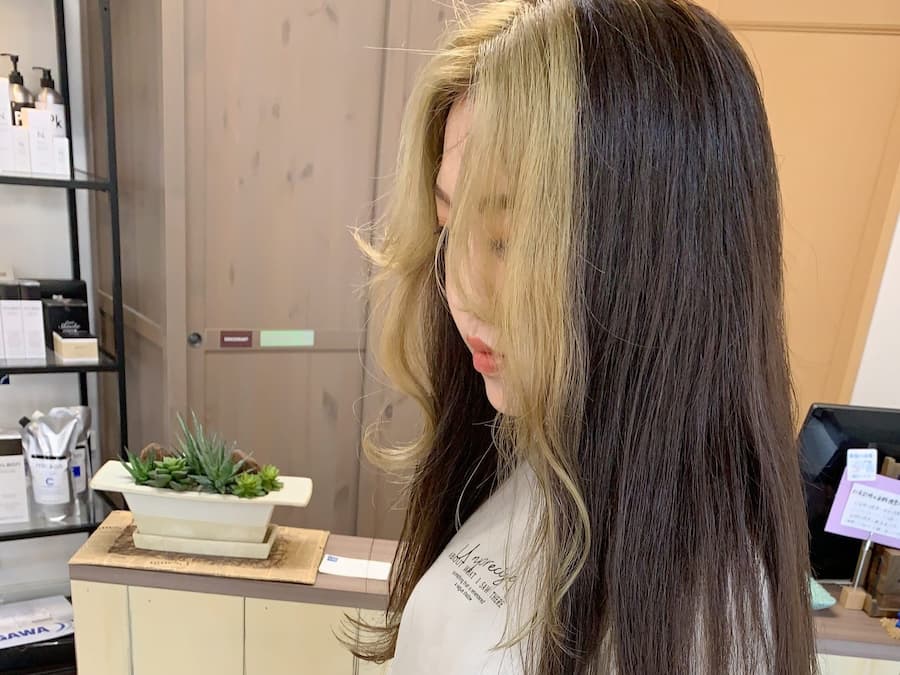 フェイスフレーミングカラー