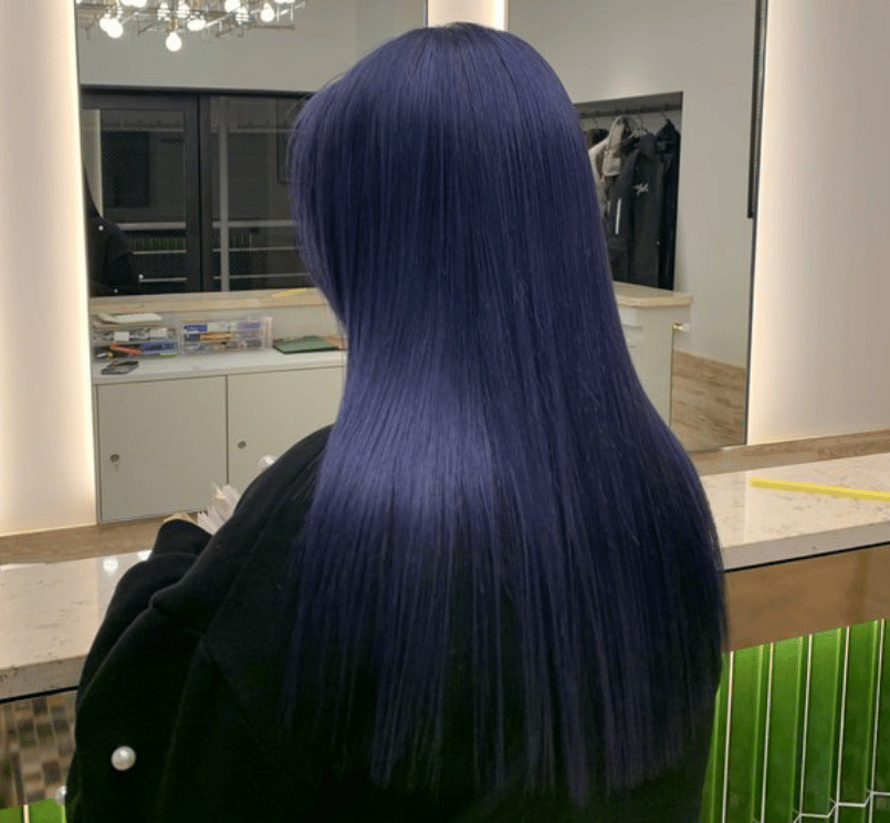 ブリーチありブルーグレー