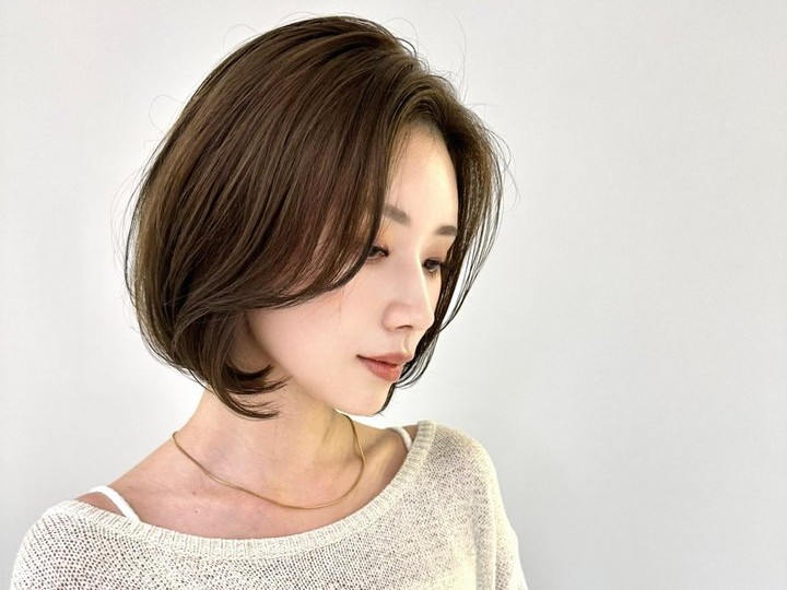 ベージュの髪色