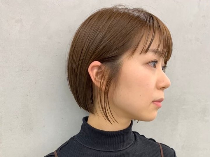 シアーベージュの髪色