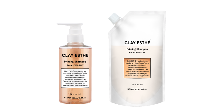 PKG クレイエステ　プライミングシャンプー　ピンククレイ