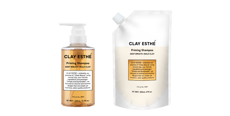 PKG クレイエステ　プライミングシャンプー　ゴールドクレイ