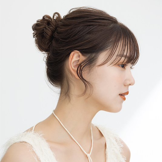 ゆるふわシニヨン