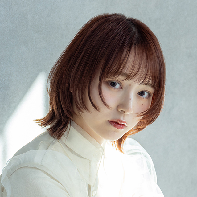 ナチュラルなウルフボブ