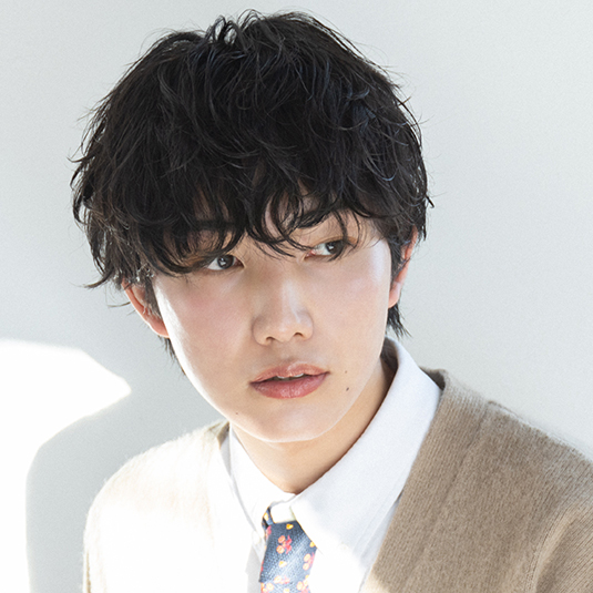 ランダムパーマのウェットマッシュ