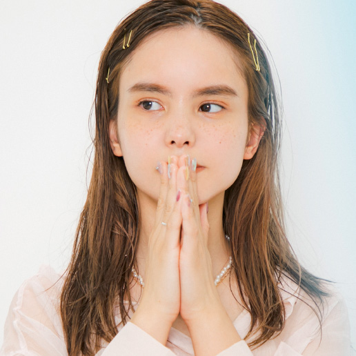 ソフトタイトなロングヘア