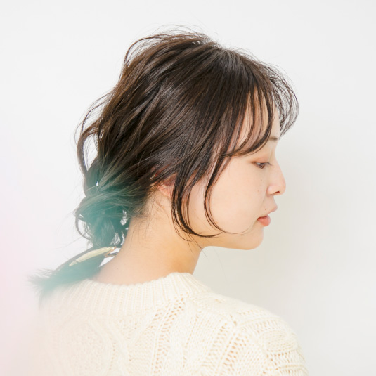 三つ編みだけでできる！簡単編み下ろし♡