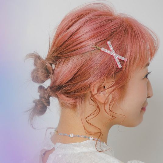 短くてもカンタン！アップヘア